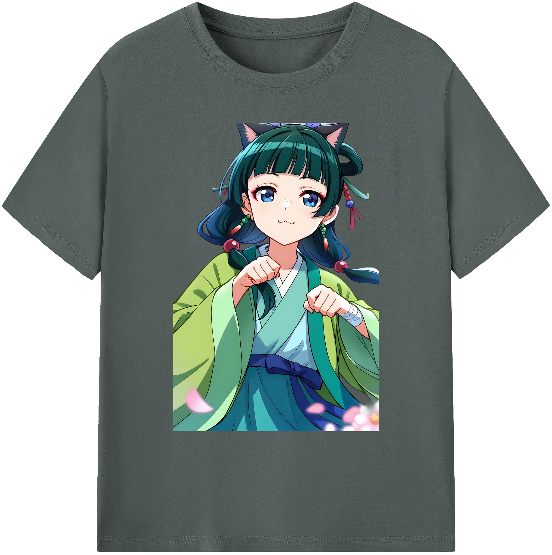 （画像用） 薬屋のひとりごと The Apothecary Diaries 綿100％ メンズ半袖Tシャツ｜肌触りやわらか＆通気性